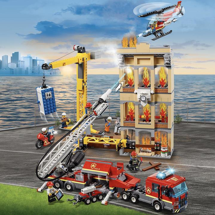 Actual product image LEGO Downtown Fire Brigade (60216, LEGO City)
