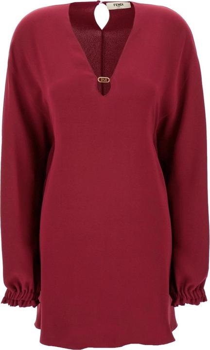 Produktbild Fendi Cady Silk Dress (40)