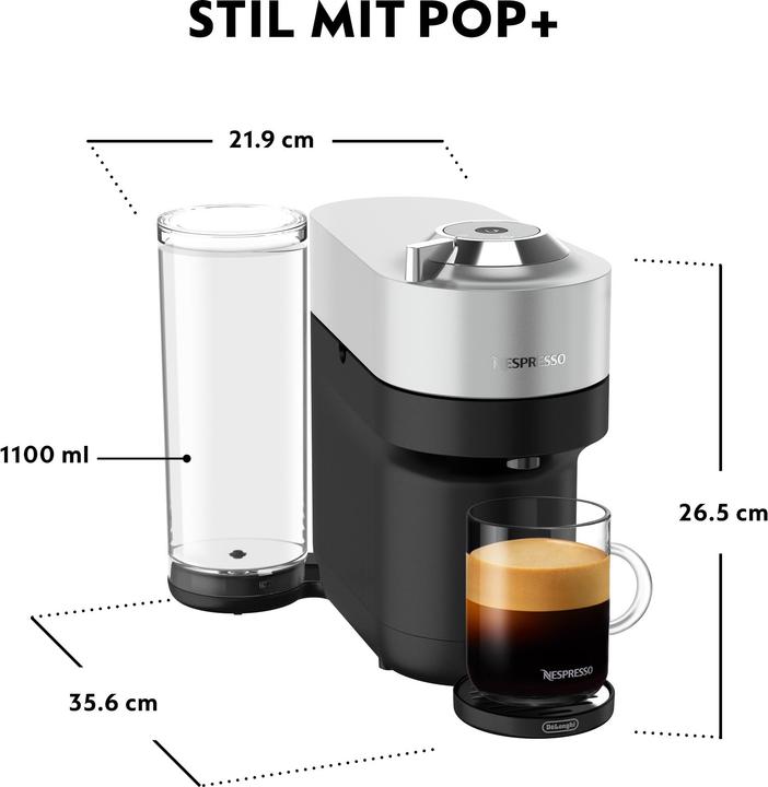 Actual product image De'Longhi Nespresso Vertuo Pop+ (NESPRESSO Vertuo)