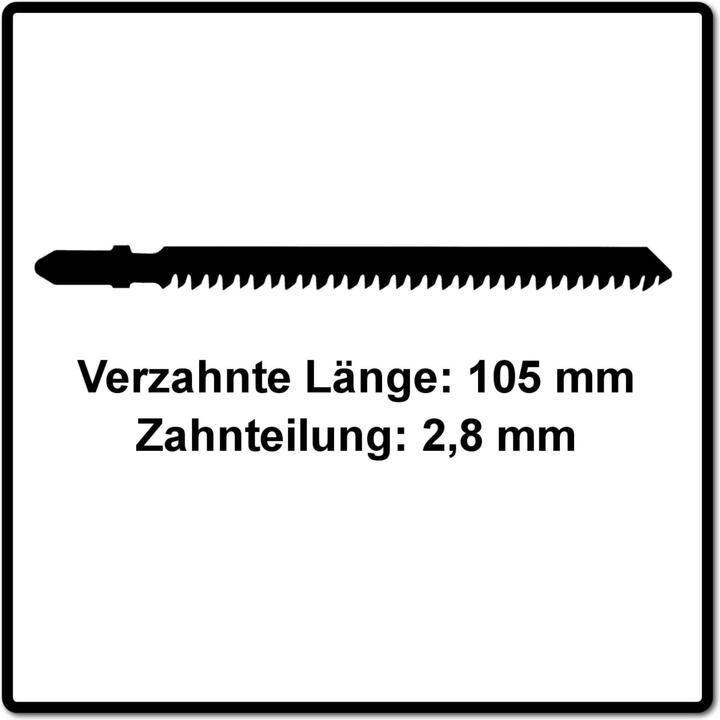Actual product image Festool Jigsaw blade S 105/2.8/5