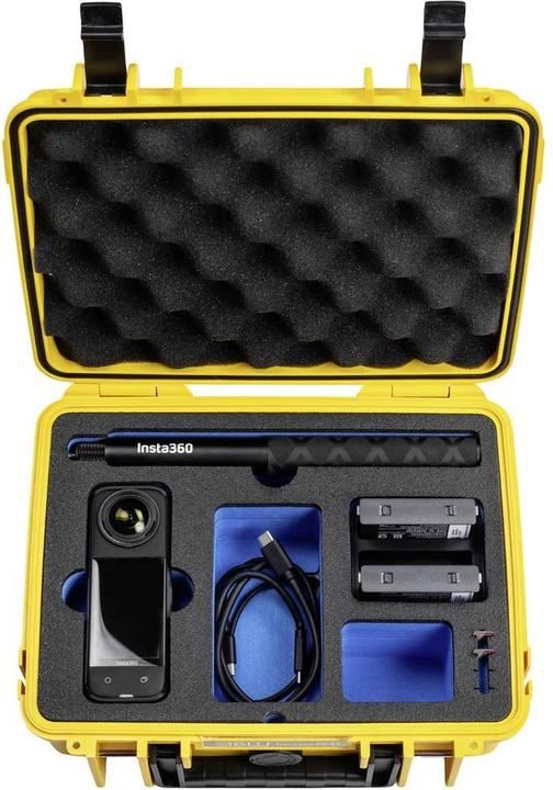 Actual product image B+W Case B&W Type 1000 for Insta360 X4 (yellow) (X4)