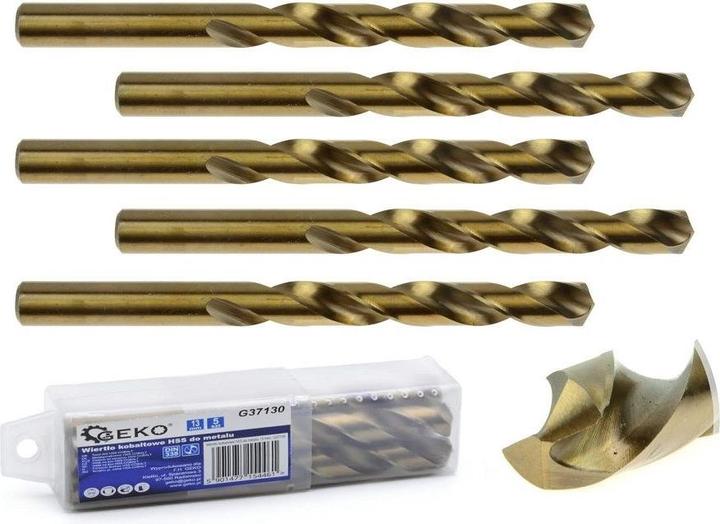 GEKO Bohrer für Metall 11,5 mm HSS, 5er-Pack (11,5 mm)