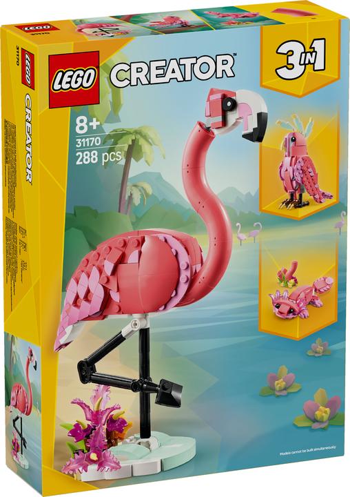Image du produit LEGO Animaux sauvages : le flamant rose (31170, LEGO Creator Expert)