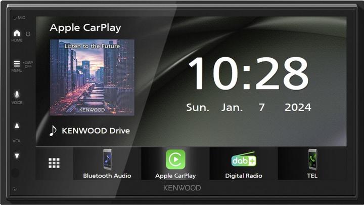Kenwood DMX5023DAB (Android car, Apple Carplay)