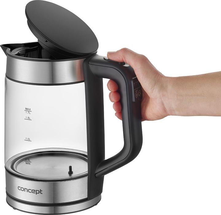 Immagine prodotto Concept Czajnik Czajnik elektryczny szklany z regulacjš temperatury 1,7l RK4067 (1.70 l)
