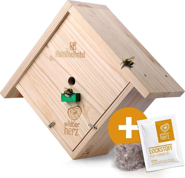 Immagine prodotto Wildtier Herz Bumblebee hotel da appendere (Calabroni)