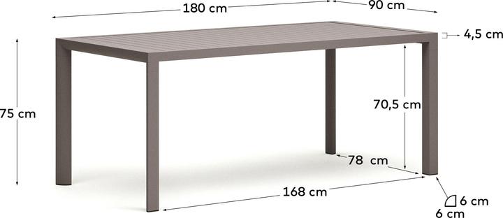 Actual product image Kave Home Culip (180 cm)