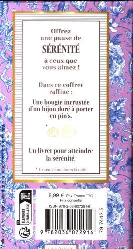 Nährwerte und Zutaten Larousse pratique Ma bougie bijou sérénité (Französisch, Collectif, 2024)
