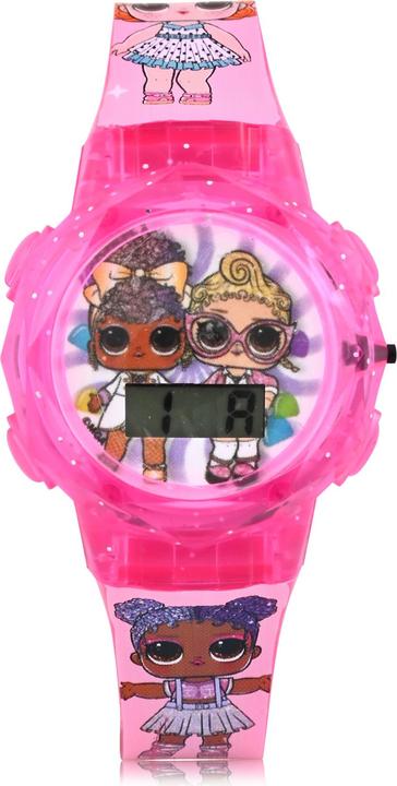 Immagine prodotto Accutime Set di orologi da polso L.O.L. Surprise! con accessori, orologio LCD per bambini con display (Orologio digitale)