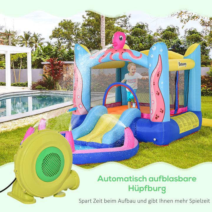 Produktbild Outsunny Gebläsepumpe ABS Gelb+Grün
