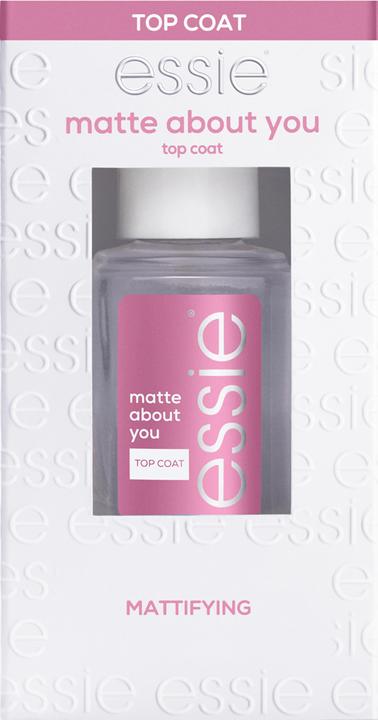 Produktbild Essie Top Coat matte about you - Matte Nagel-Überlack Transparent (Matte about you, Top Coat)