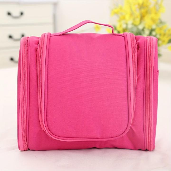 Only-Bags.Store Toiletry Bag Travel Cosmetic Makeup Organizer mit hängenden Haken Portable Waterproof