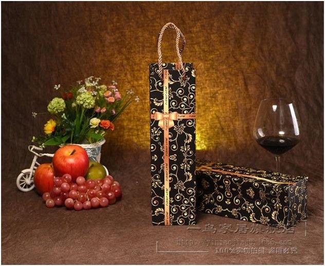 Actual product image MU Style Loop Series Wine Bottle Gift Bag (Set of 2) (Bag, 1 x)