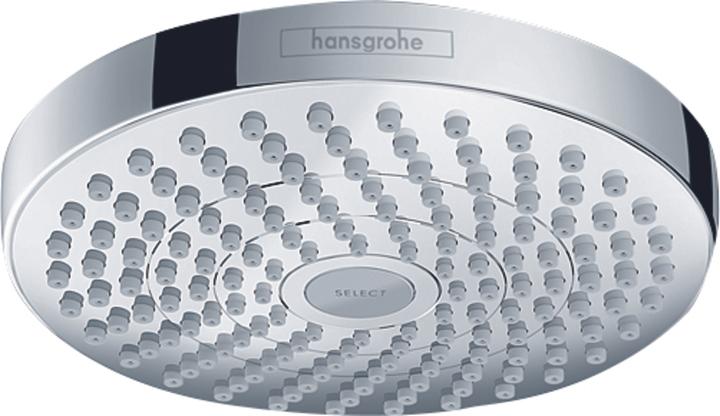 Produktbild hansgrohe Kopfbrause Croma Select S 180 2jet 26522000 18 cm chrom (2 Strahlarten, 16 l/min)