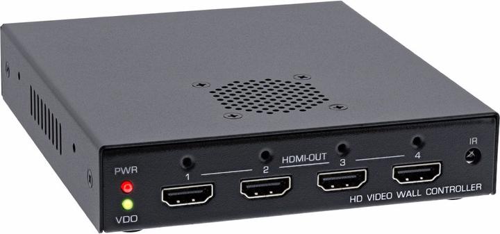 Actual product image InLine HDMI Video Wall Splitter 1 to 4