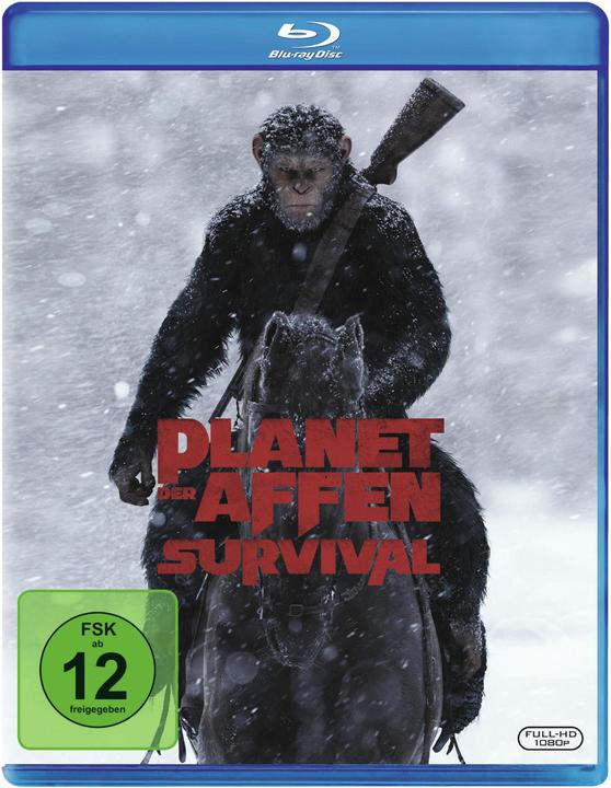 Image du produit La Planète des Singes - Survivre (Blu-ray, 2017, Allemand)