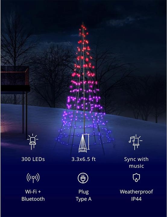 Actual product image Twinkly Light tree