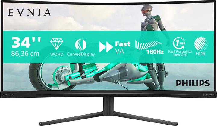 Actual product image Philips Evnia 34M2C3500L (3440 x 1440 pixels, 34")
