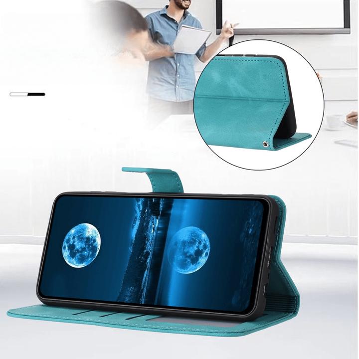 Immagine prodotto Cover-Discount Galaxy S25 / S24 – Wildleder Look Etui im Vintage Design (Samsung Galaxy S25, Samsung Galaxy S24)