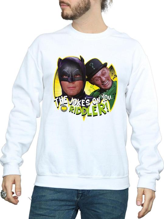 Immagine prodotto Felpa uomo Batman Serie TV The Riddler Joke in cotone (M)
