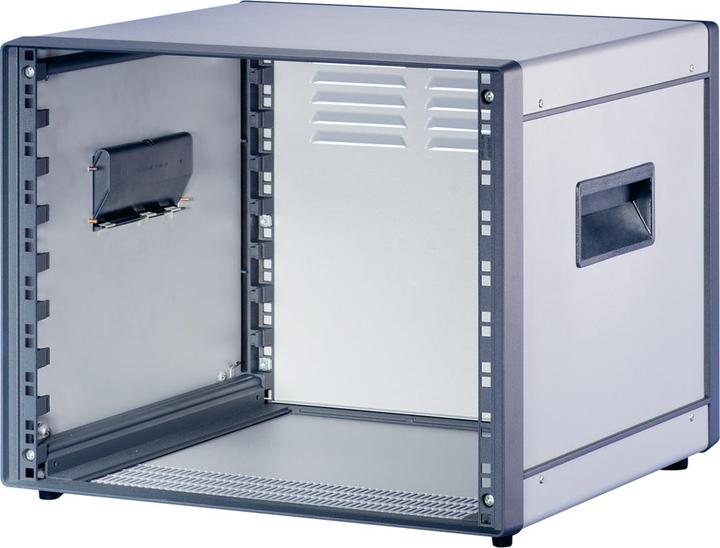 Schroff 19"-Gehäuse 12 HE, Aluminium - COMPTEC GEHAEUSE 12HE 400T (12 HE, 19 Zoll Rack)