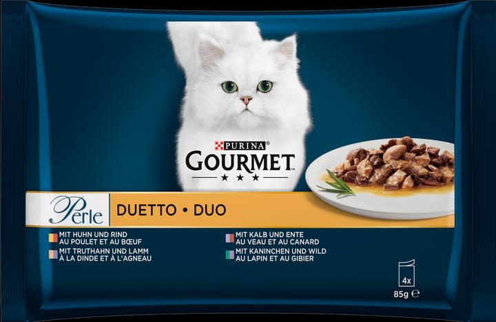 Produktbild Gourmet Perle Dütto di Carne (Adult, 4 Stk., 85 g)