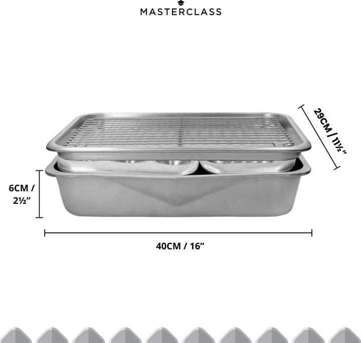 Actual product image Master Class Mc Nesting Bakeware Set 5pc Recycled Alu