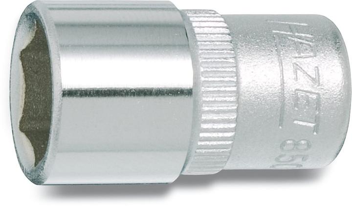 Produktbild HAZET Steckschlüsseleinsatz ∙ Sechskant 850-5.5 ∙ Vierkant6,3 mm (1/4 Zoll) ∙ Aussen Sechskant-Tract… (5.5 mm)