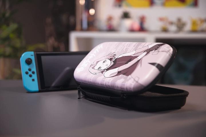 Produktbild Konix Naruto Pro Carry Case Sakura (Switch, Switch Lite, Switch OLED)