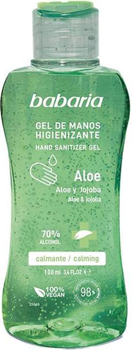 Actual product image Babaria Aloe Sanitizing Hand Gel 70% Alcohol 100Ml (100 ml)