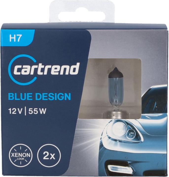Image du produit Cartrend Design bleu xénon (H7)