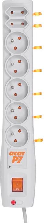 Produktbild HSK P7 Verlängerungskabel 5 AC-Ausgänge Indoor/Outdoor (5 x, CEE 7/5, 1.50 m)