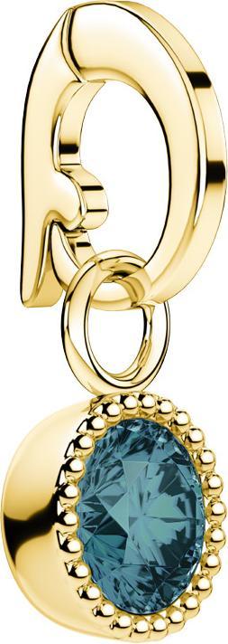 Rosefield Birthstone Pendants Anhänger (14K Goldplatiertes Edelstahl 316L)