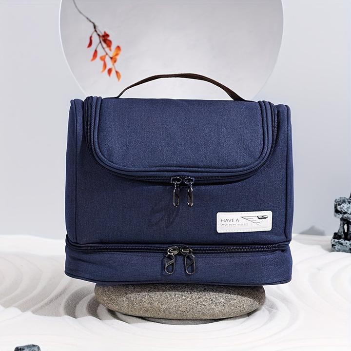 Only-Bags.Store Trockene und nasse getrennte Kulturtasche, Reise-Kosmetik-Aufbewahrungstasche mit grossem