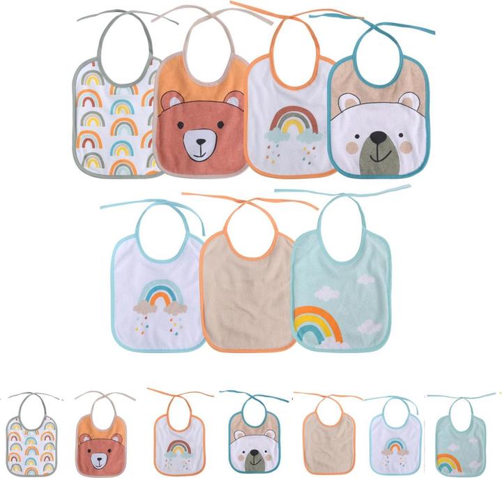 Produktbild Baby Care Babylatz-Set 7-teilig einlagig