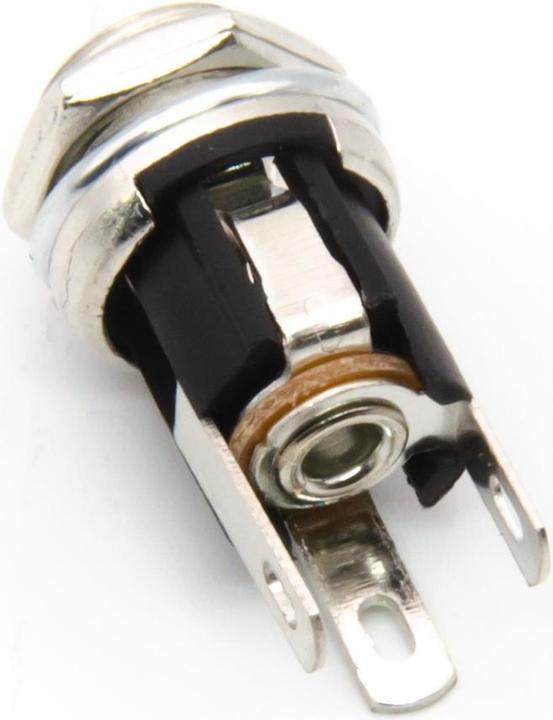 Produktbild Purecrea 3-Pin DC Einbau Buchse Barrel Jack 5.5mm / 2.1mm