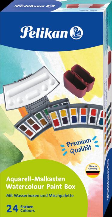 Produktbild Pelikan Aquarellkasten, 24 Farben (Assortiert)