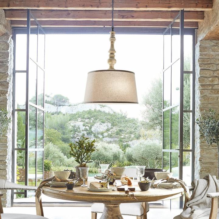 Actual product image Loberon Hanging lamp Martigny beige (E14)