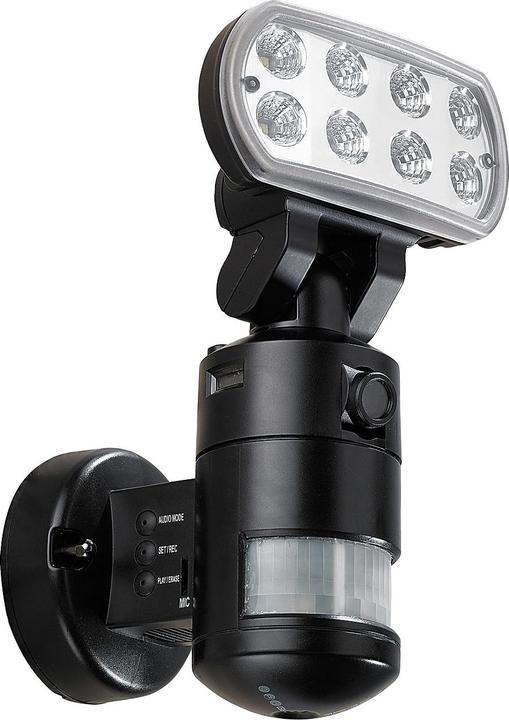 Produktbild VisorTech Überwachungskamera mit LED-Flutlicht und Bewegungsmelder (640 x 480 Pixels)