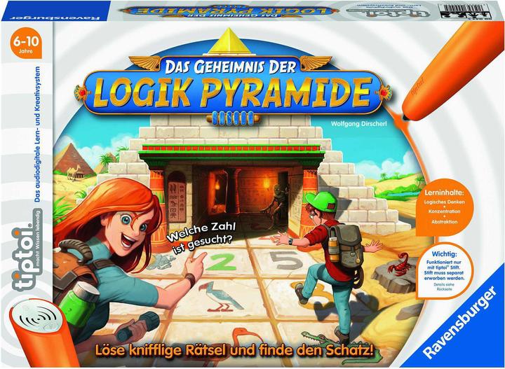 Image du produit tiptoi Jeu Le secret de la pyramide logique (Allemand)