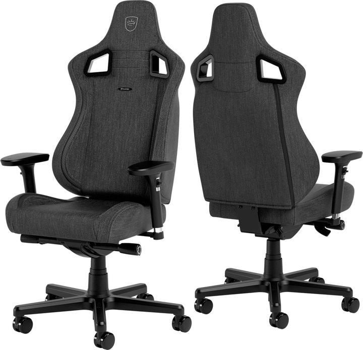 Image du produit noblechairs Chaise de jeu EPIC Compact TX - anthracite/carbone