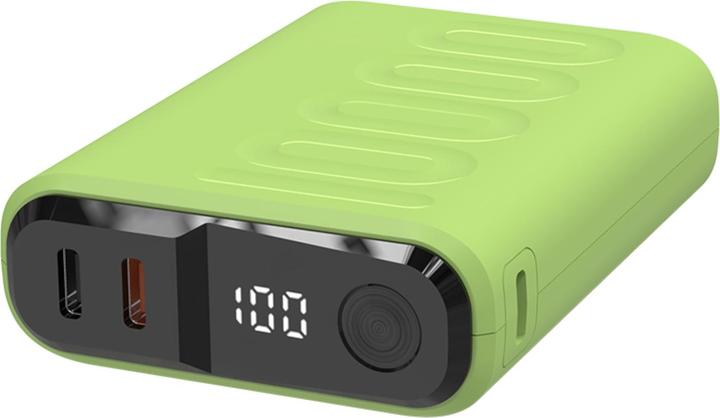 Actual product image RealPower Powerbank PB-10000C PD+,3xType-C,light green (10000 mAh)