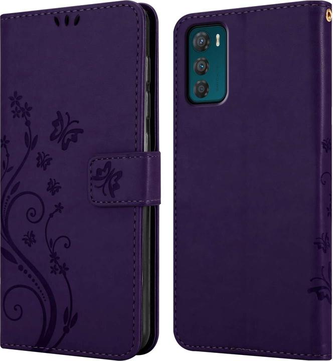 Produktbild Cadorabo Hülle für Motorola MOTO G42 mit Blumen Muster (Motorola Moto G42)