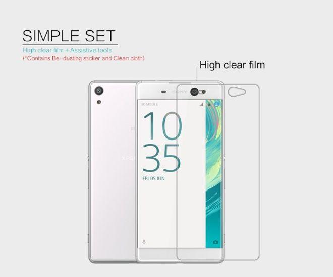 Actual product image Nillkin Super Clear (1 Piece, Sony Xperia XA Ultra)