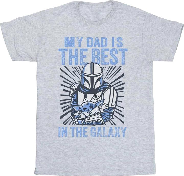Star Wars Mandalorian Best Dad TShirt (5XL)