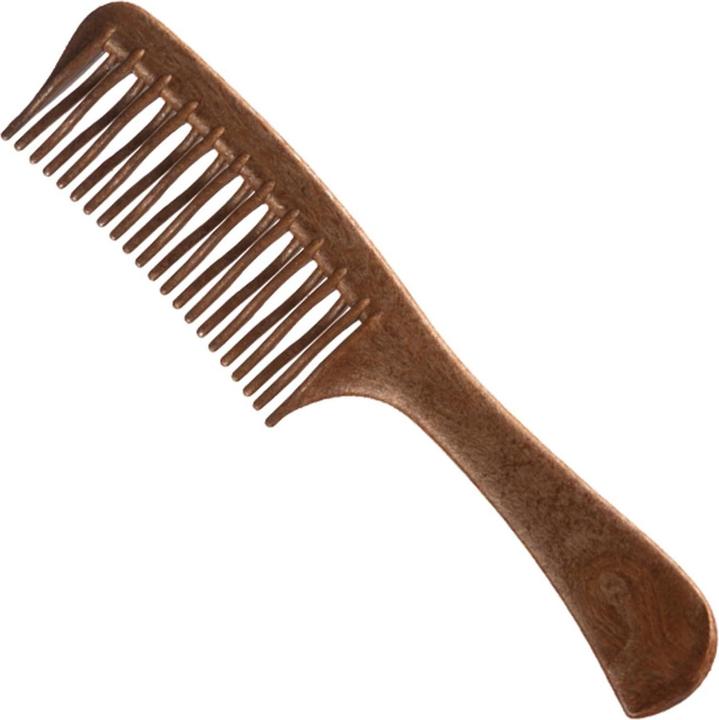 Image du produit Caso Combinaison de démêlage en bois avec petites dents courbes - 1 unité