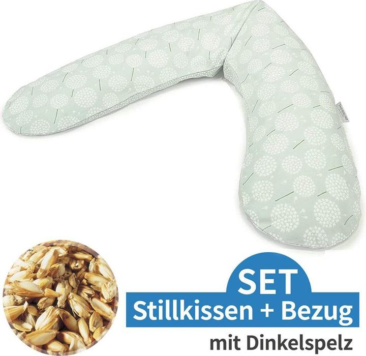 Produktbild Theraline Stillkissen "Das Original" mit Dinkel Füllung inkl. Bezug 190 cm (38 cm)