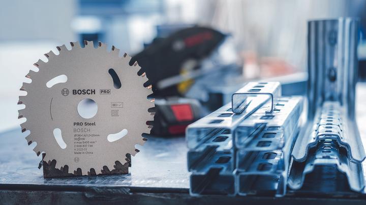 Produktbild Bosch Professional Zubehör PRO Steel cordless Kreissägeblatt, 136 x 1,6 x 20 mm