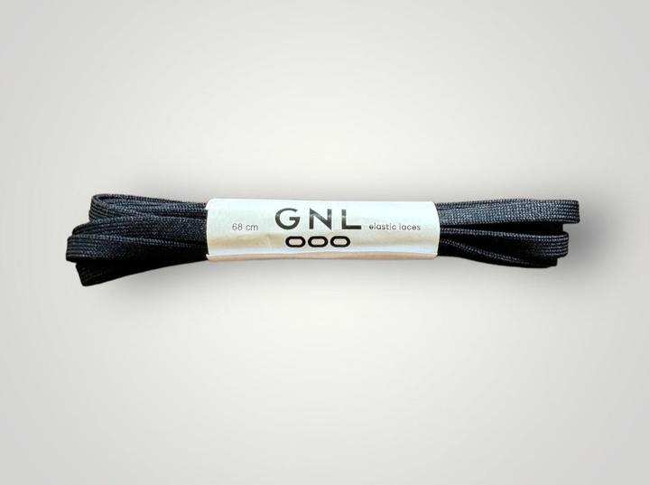 Actual product image GNL Replacement Elastic Laces NAVY BLUE