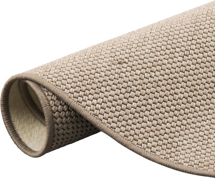 Produktbild Bentzon Natur Flachgewebe Teppich Rund in 6 Farben 4 Grössen (Ø 133 cm)